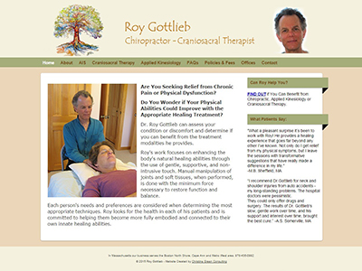 Dr. Gottlieb Website - After Redesign